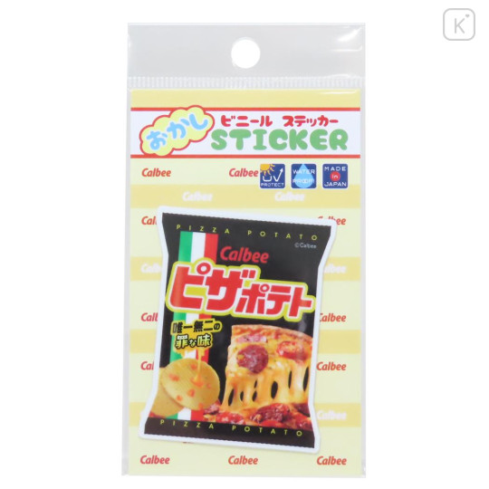 Japan Calbee Smartphone Sticker - Potato Chip Pizza Potato - 1