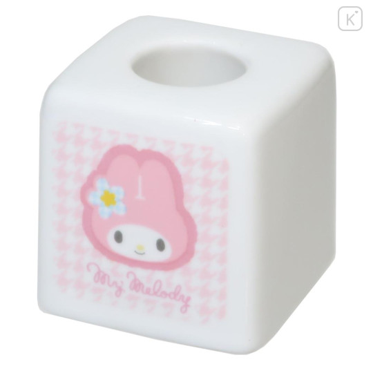 Japan Sanrio Toothbrush Stand - My Melody : Y2k Houndstooth - 1