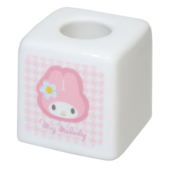 Japan Sanrio Toothbrush Stand - My Melody : Y2k Houndstooth