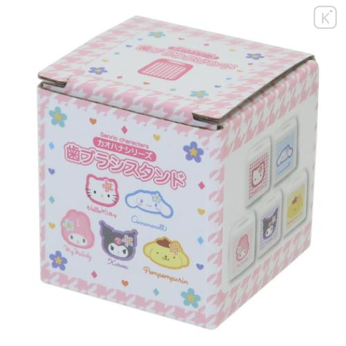 Japan Sanrio Toothbrush Stand - Hello Kitty : Y2k Houndstooth - 4