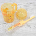 Japan Pokemon Toothbrush Set - Pikachu : Yellow Orange - 3