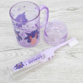 Japan Pokemon Toothbrush Set - Gengar : Purple - 3