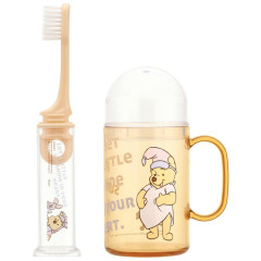 Japan Disney Toothbrush Set - Pooh : Good Night