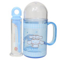 Japan Sanrio Toothbrush Set - Cinnamoroll : Gingham Blue - 1
