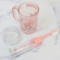 Japan Sanrio Toothbrush Set - My Melody : Gingham Pink - 3