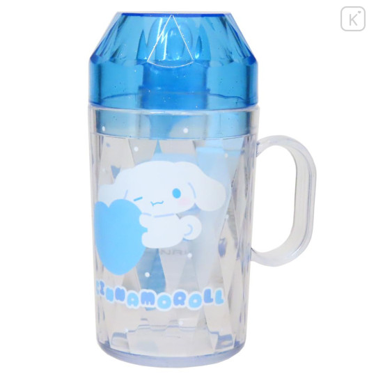 Japan Sanrio Toothbrush Set - Cinnamoroll : Marumochi Blue - 1
