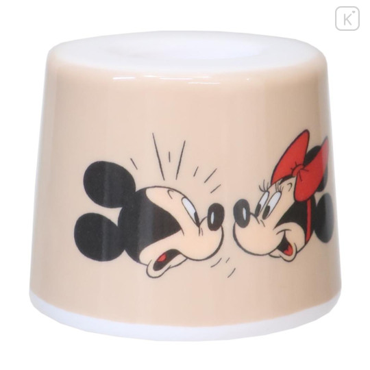Japan Disney Toothbrush Stand - Mickey & Minnie - 1