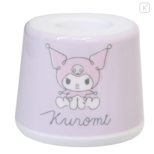 Japan Sanrio Toothbrush Stand - Kuromi : Sitting Light Purple - 1