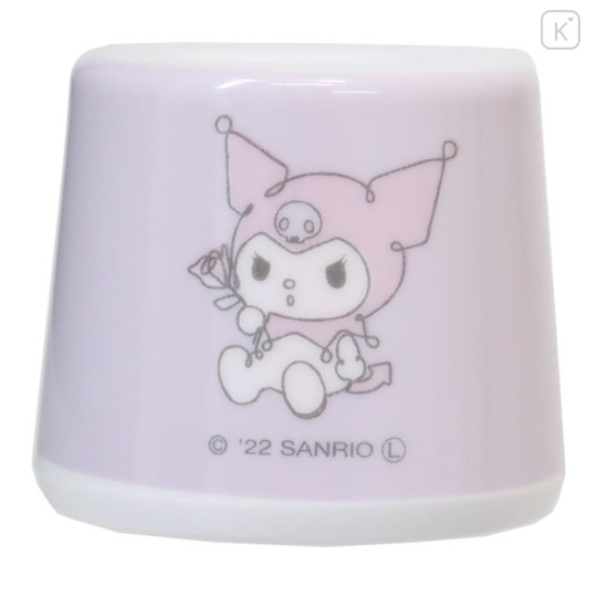 Japan Sanrio Toothbrush Stand - Kuromi : Sitting Light Purple - 3