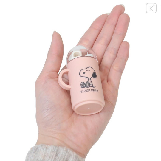 Japan Peanuts Toothbrush Set - Snoopy : Cherry Pink - 2