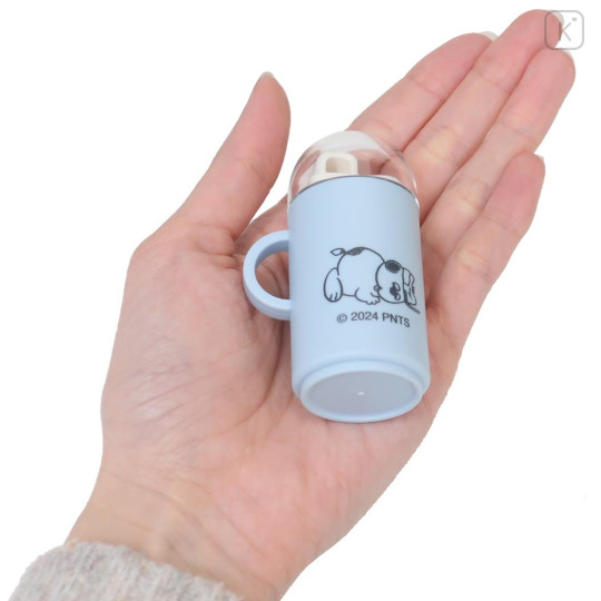 Japan Peanuts Toothbrush Set - Snoopy : Brother Olaf Blue - 2