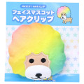 Japan San-X Mascot Hair Clip - Afro Ken : Face - 1