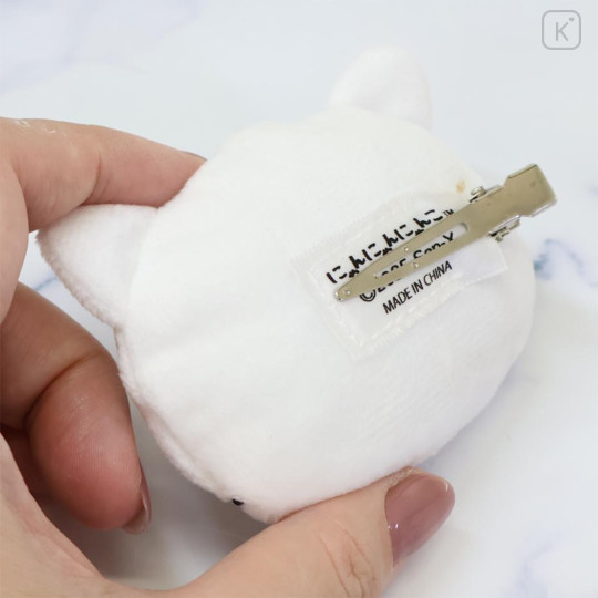 Japan San-X Mascot Hair Clip - Nyan Nyan Nyanko : Face - 2