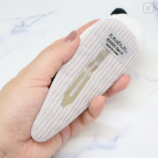 Japan San-X Big Mascot Hair Clip - Tarepanda - 2