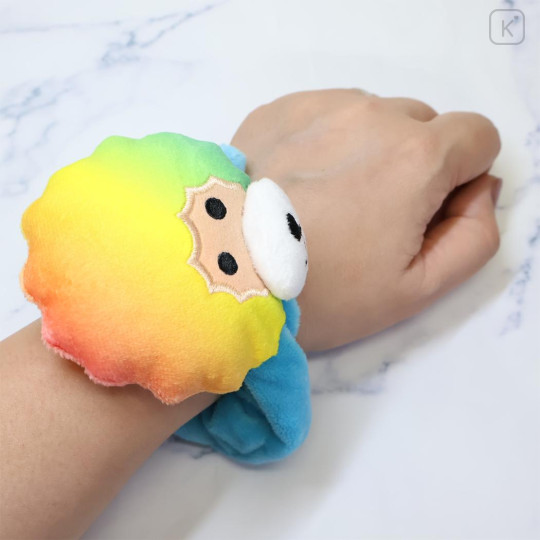 Japan San-X Mascot Scrunchie - Afro Ken : Blue - 2