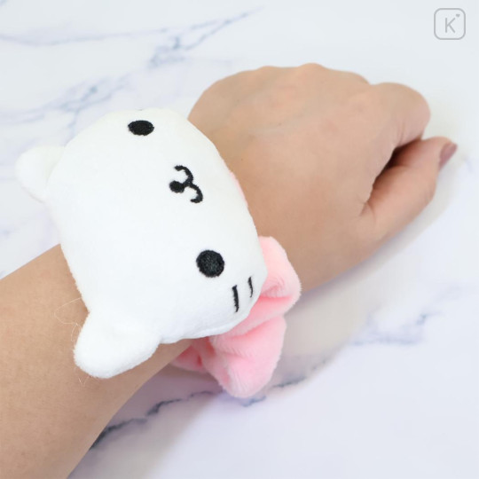 Japan San-X Mascot Scrunchie - Nyan Nyan Nyanko : Pink - 2