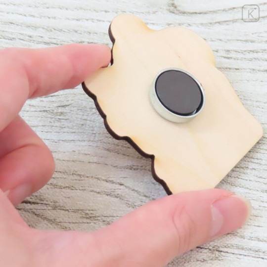 Japan San-X Wooden Magnet - Rilakkuma : Sleep - 2