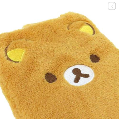 Japan San-X Smartphone Shoulder Pouch - Rilakkuma : Clear Fluffy Face - 4