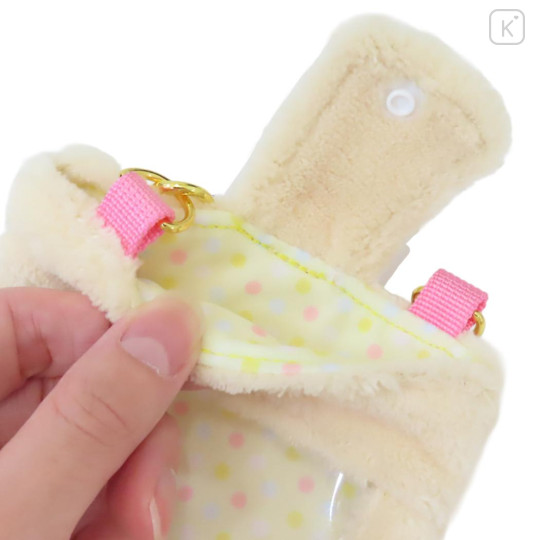 Japan San-X Smartphone Shoulder Pouch - Korilakkuma : Clear Fluffy Face - 3