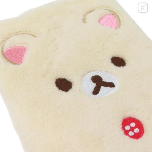 Japan San-X Smartphone Shoulder Pouch - Korilakkuma : Clear Fluffy Face - 4