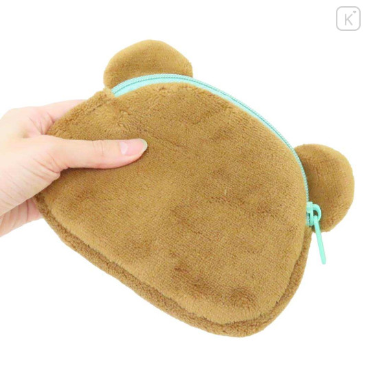 Japan San-X Face-shaped Pouch - Chairoikoguma - 2