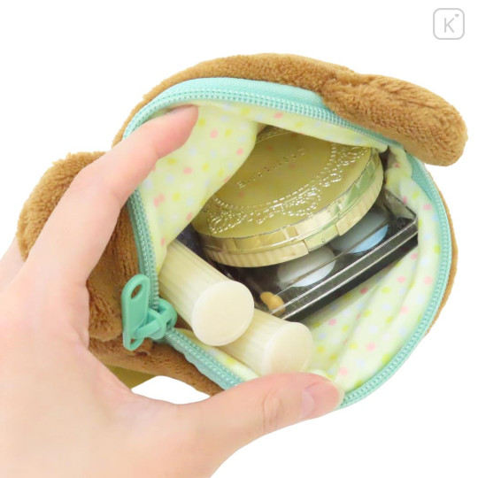 Japan San-X Face-shaped Pouch - Chairoikoguma - 3