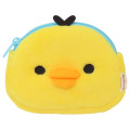 Japan San-X Face-shaped Pouch - Kiiroitori - 1
