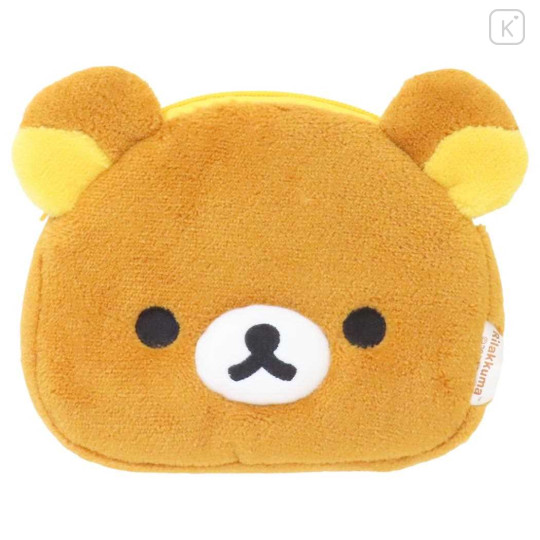 Japan San-X Face-shaped Pouch - Rilakkuma - 1