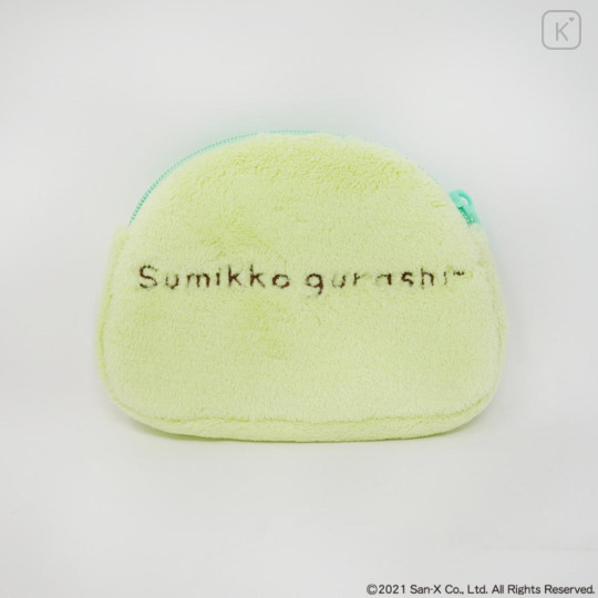 Japan San-X Face-shaped Pouch - Sumikko Gurashi : Penguin? - 2