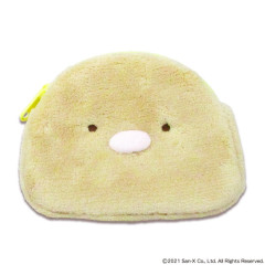 Japan San-X Face-shaped Pouch - Sumikko Gurashi : Tonkatsu Fried Pork