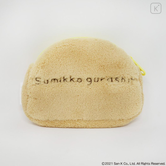Japan San-X Face-shaped Pouch - Sumikko Gurashi : Tonkatsu Fried Pork - 2