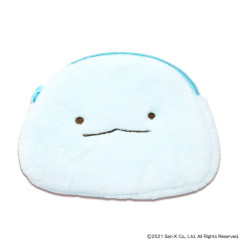 Japan San-X Face-shaped Pouch - Sumikko Gurashi : Tokage