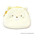 Japan San-X Face-shaped Pouch - Sumikko Gurashi : Neko - 1