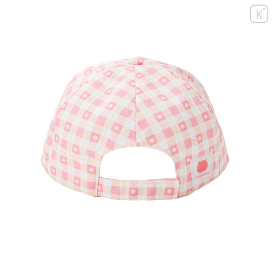 Japan Chiikawa Baseball Cap - Chiikawa : Check Pink - 3
