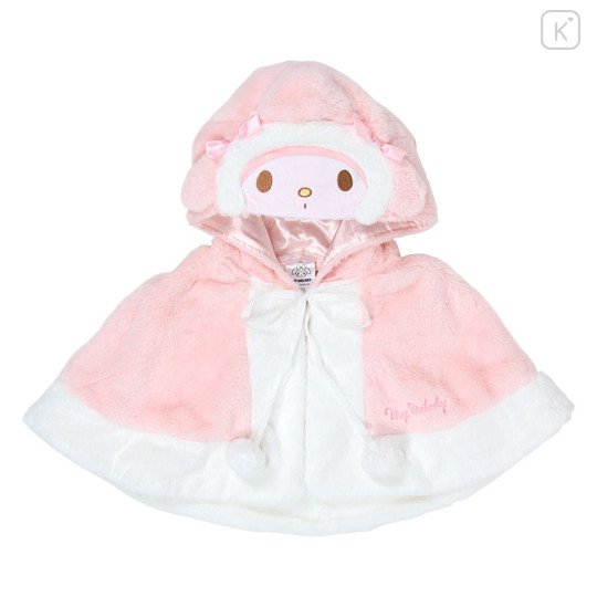 Japan Sanrio Hooded Mini Cape - My Melody : Pink - 1