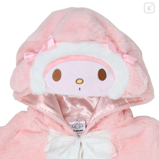 Japan Sanrio Hooded Mini Cape - My Melody : Pink - 3