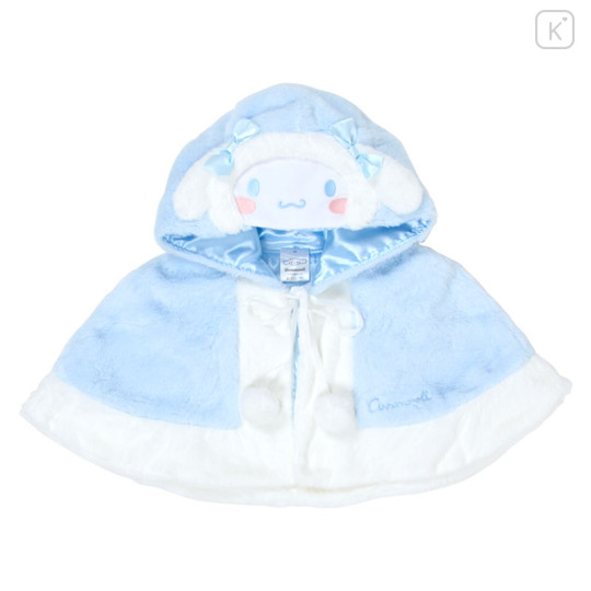 Japan Sanrio Hooded Mini Cape - Cinnamoroll : Blue - 1