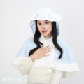 Japan Sanrio Hooded Mini Cape - Cinnamoroll : Blue - 4