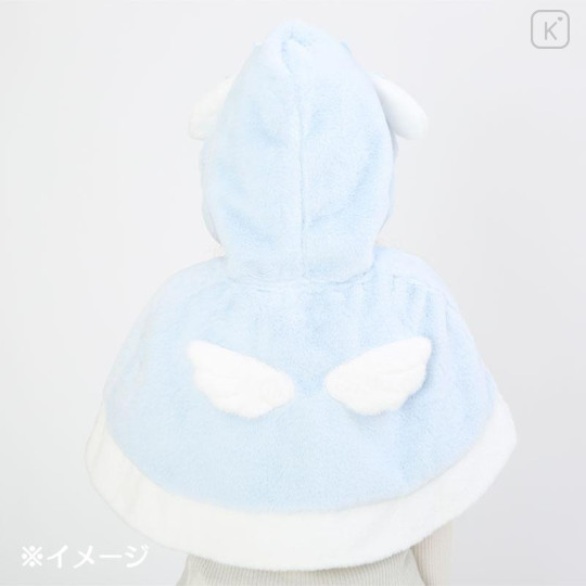 Japan Sanrio Hooded Mini Cape - Cinnamoroll : Blue - 6