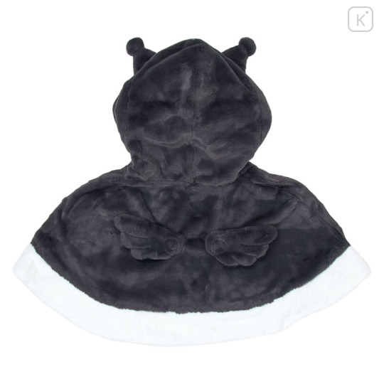 Japan Sanrio Hooded Mini Cape - Kuromi : Black - 2