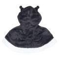 Japan Sanrio Hooded Mini Cape - Kuromi : Black - 2