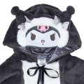 Japan Sanrio Hooded Mini Cape - Kuromi : Black - 3