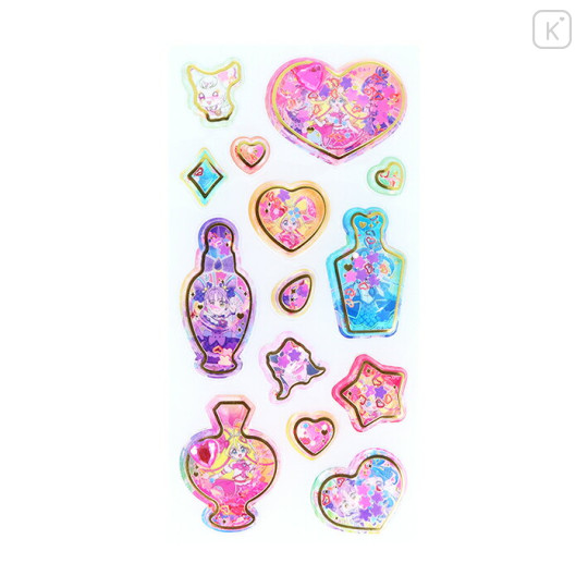Japan Pretty Cure Water Puffy Sticker - Idol PreCure Perfume - 2