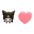 Japan Sanrio Mini Eraser Gacha - Kuromi : Heart - 2