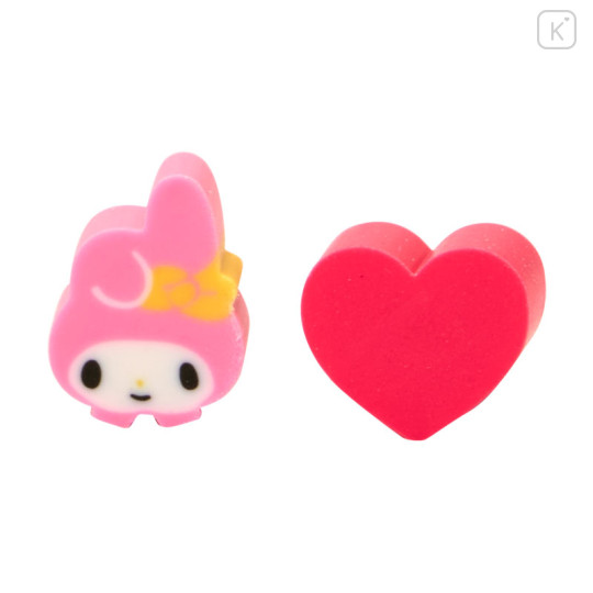 Japan Sanrio Mini Eraser Gacha - My Melody : Heart - 2