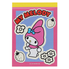 Japan Sanrio Mini Notepad - My Melody : Petit Collection Pink