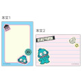 Japan Sanrio Mini Notepad - Hangyodon : Petit Collection - 2