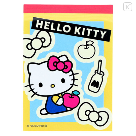Japan Sanrio Mini Notepad - Hello Kitty : Petit Collection - 1