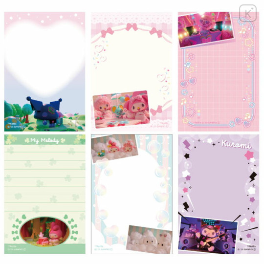 Japan Sanrio Patapata Memo - Kuromi & My Melody : Netflix - 2