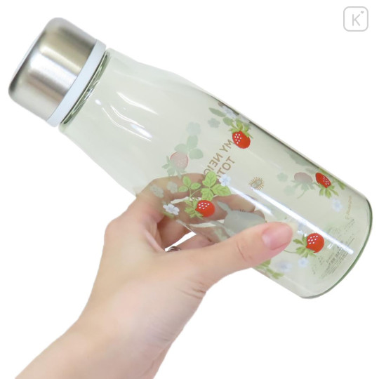Japan Ghibli Water Bottle 500ml - My Neighbor Totoro : Strawberry - 2